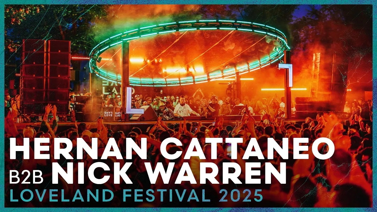 Hernan Cattaneo b2b Nick Warren @ Loveland Festival (Amsterdam)
